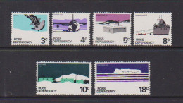 ROSS  DEPENDENCY    1972    Various  Designs    Set  Of  6    MH - Nuevos