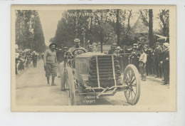 SPORT AUTOMOBILE - COURSE PARIS MADRID 1903 - BORDEAUX - Arrivée JARROTT - Carte Photo Réalisée Par Photo SERENI - Rally