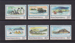 ROSS  DEPENDENCY    1982    Various  Designs    Set  Of  6    MH - Ongebruikt
