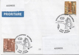 Austria, Olympic Games 2004 Athens, Priority Mail To Croatia - Verano 2004: Atenas