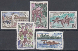 French Polynesia Polinesie 1967 Mi#68-72 Mint Never Hinged - Neufs