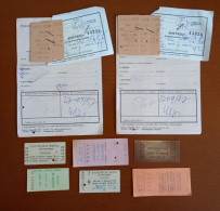#49  LOT 5  Yugoslavia  Railway Tickets And More - Europe