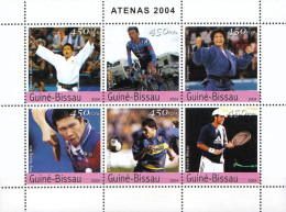 Guinea-Bissau MNH Sheetlet - Ete 2004: Athènes