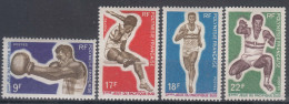 French Polynesia Polinesie 1969 Sport Mi#96-99 Mint Never Hinged - Neufs