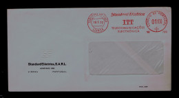 Gc8282 PORTUGAL EMA "Standard Electrica ITT Telecommunications Electronic" Sciences Publicitary Cover Industry Mailed - Informatik