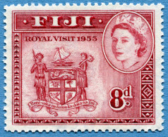 Fiji - 1953 - Michel #123 * Rif. A-04 - Fidji (...-1970)