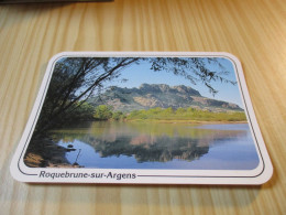 Roquebrune-sur-Argens (83).L'Argens Et Le Rocher. - Roquebrune-sur-Argens