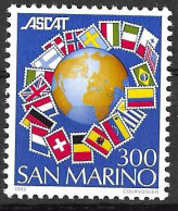 SAN MARINO - 1982 - ASCAT -  NUOVO MNH** ( YVERT1061 - MICHEL 1265- SS 1107) - Nuevos