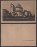 OTTMARSHEIM - 68 - ALSACE / EGLISE OCTOGONE CARTE POSTALE ILLUSTREE (ref 5792) - Ottmarsheim