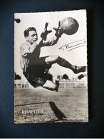 Photo De François Remetter Gardien De L'équipe De France De Football 3eme De La Coupe Du Monde 1958 En Suède - Sports