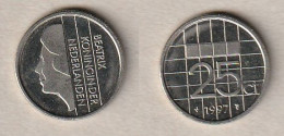 00273) Niederlande, 25 Cent 1997 - 1980-2001 : Beatrix