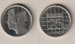 00272) Niederlande, 25 Cent 1998 - 1980-2001 : Beatrix