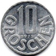 Austria - 1975 - KM 2878 - 10 Groschen - XF - Autriche