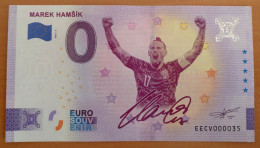 0 Euro Souvenir MAREK HAMSIK Slovakia EECV 2023-3 Nr. 35 LOW NUMBER - Sonstige – Europa
