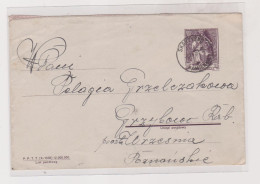 POLAND 1939 SKARZYSKO KAMIENNA Postal Stationery Cover - Cartas & Documentos