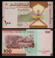 OMAN 100 BISA 2020 P-50 START FIRST SERIES 1 UNC . مفتاح الاصدار - Oman