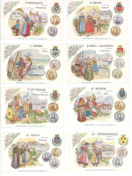 KAUFFMANN P. - Rare Lot De 36 CPA - Les Provinces Françaises - Gala Peter (Chocolat) Belles Scènes - Blasons, Monnaie(4) - Kauffmann, Paul