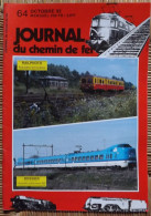 1992-64.JOURNAL DU CHEMIN DE FER.Couverture:Le 4502 Au Milieu Des Herbes Folles Sur Le Site Abandonné De L'atelie Latour - Treni