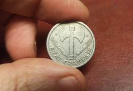 FRANCE -  Monnaie 1 F FRANCISQUE Alu 1944 B En Bon état - 1 Franc