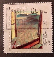 Canada 1995  USED  Sc1560d   43c Group Of Seven,Open Window - Gebruikt