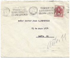 Correspondence - Argentina, Jose De San Martin Stamp, 1948, N°279 - Used Stamps