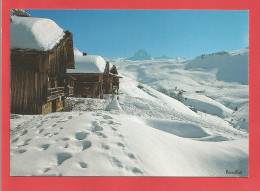 C.P.M.( 74 )  « LE GRAND-BORNAND  » Village Des Bouts De La Vallée Du Maroly - Jolie Vue Générale  X2phots - Le Grand Bornand