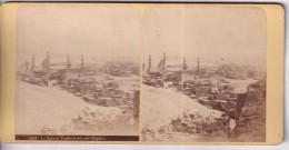 Carte Stéréoscopique  -  Egypte - Le Caire Et Le Tombeau Des Rois - Stereoscope Cards