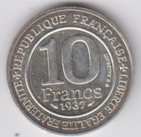 10 Francs Hugues Capet 1987  En Argent - Commemoratives