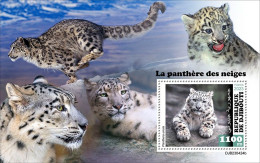 2024-01 - DJIBOUTI- SNOW LEOPARD       1V  MNH** - Gorilla's