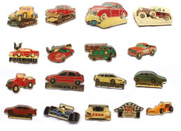 Lot De 17 Pin's AUTOMOBILES  - Tous Différents - N073 - Lots