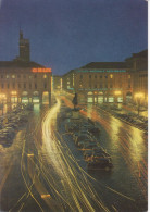 TORINO - PIAZZA S. CARLO, NOTTURNO - AUTO CARS - INSEGNA CINEMA "CINE LUX" - TIMBRO CENTENARIO UNITA' D'ITALIA - V1961 - Places & Squares