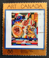Canada 1995  USED  Sc1545   88c Masterpieces Of Art, Floraison - Usados