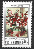 Romania 1979. Scott #2922 (U) Flowers Painting By Stefan Luchian - Usati