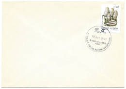 First Day Cover - Argentina, Coprinus Comatus, 1992, N°297 - FDC