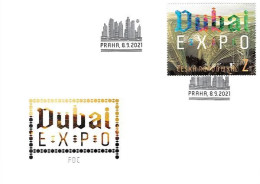 FDC 1132 Czech Republic EXPO Dubai 2021 - Other & Unclassified