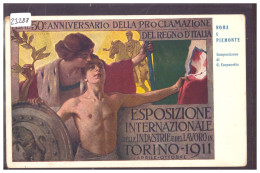 TORINO - ESPOSIZIONE INTERNAZIONALE DELLE INDUSTRIE E DEL LAVORO 1911 - TB - Ausstellungen