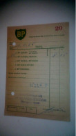 Suisse Otterbach  Vieux Papier Facture Station BP Année 1965  Garage Station Service Tschop AV - Suiza