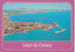 CROTONE - VEDUTA AEREA - VIAGGIATA - Crotone