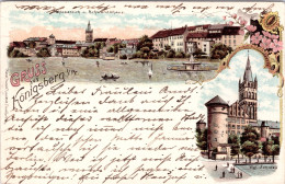 Gruss Aus Königsberg (Stempel: Königsberg 1898) - Ostpreussen