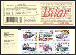 SWEDEN 1997 Classic Cars Booklet MNH / **.  Michel MH232 - 1981-..