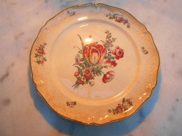 Ancienne Assiette Villeroy Boch Mettlach Saar Basin  Old Strasburg - Boch (BEL)