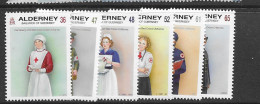 2011 MNH Alderney Mi 421-26 Postfris** - Alderney