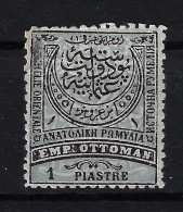 Turkey : Mi 41 Isf 113 Neuf Avec ( Ou Trace De) Charniere / MH/* (black Spot On Back Is Some Loose Dust) - Neufs