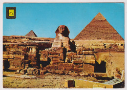 AK 198187 EGYPT - Giza - The Great Sphinx And The Pyramids Of  Kephren And Mikerinos - Sphinx