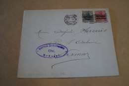 Guerre 14-18,très Bel Envoi,courrier Avec Belle Oblitération Militaire,1916 ,censure ,pour Collection - OC38/54 Occupation Belge En Allemagne