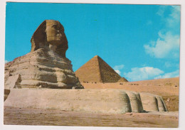 AK 198192 EGYPT - Giza - The Great Sphinx And Cheops Pyramid - Sphynx