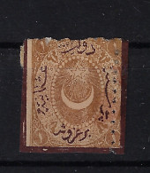 Turkey : Mi Porto 12 B  Neuf Avec ( Ou Trace De) Charniere / MH/*  Paper On Back - Unused Stamps