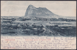 F-EX47769 GIBRALTAR 1906 POSTCARD QUEEN ROCK.  - Gibraltar