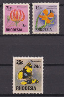 RHODESIA 1976 MNH Stamp(s) Definitives (overprints) 172-174 Scannr. 471 - Rhodesia (1964-1980)