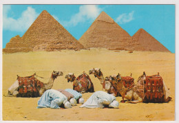 AK 198202  EGYPT - Giza - Kheops, Kephren And Mycerinos Pyramids - Pyramids